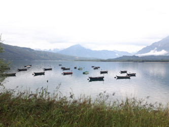 Foto: Der Lago di Santa Croce