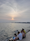 Foto: Sonnenuntergang in Grado